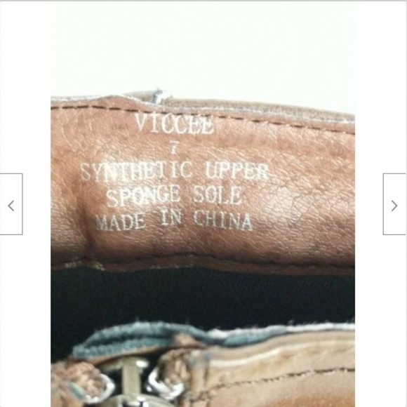 Steve Madden Women's Viccee Brown Leather Boots 7M - Picture 7 of 8